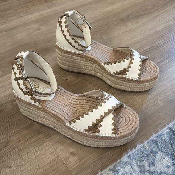 NWT Vince Camuto Women's Treyenn Espadrille Wedge Sandals Sz 9 - Picture 2 of 5